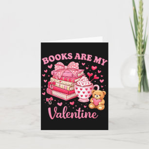 Teacher Coquette Romantic All Booked Valentine's G Card