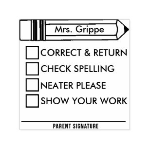 TEACHER CORRECTION SELF INKING STAMP