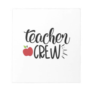 Teacher Crew Notepad