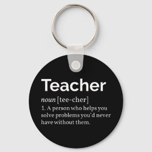 Teacher Definition Key Ring