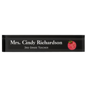 Teacher Desk Name Plate