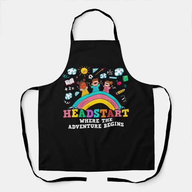 Teacher Early Childhood Education Preschool Head S Apron (Front)