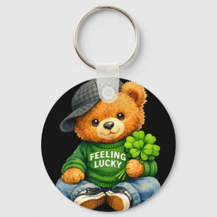 Teacher easter day teach love inspire bunny ears key ring