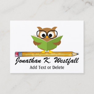 Teacher / Education Business Card by SRF