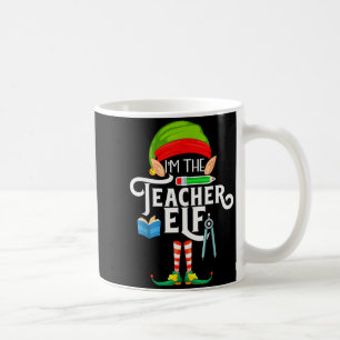 Teacher Elf Family Matching Christmas Coffee Mug
