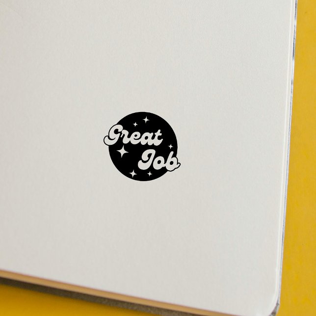 Teacher Encouragement Great Job Back To School  Rubber Stamp (Teacher Encouragement Great Job Back To School Rubber Stamp)