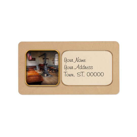 Teacher - First day of school Address Label