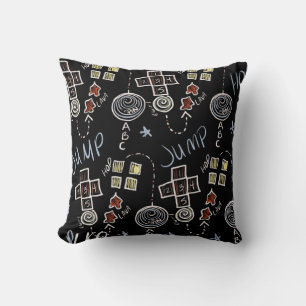 Teacher Fun Recess Playground Chalkboard Cushion