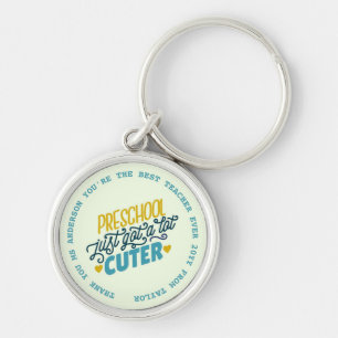 TEACHER - Funny Quotes - Add Name to personalise Key Ring