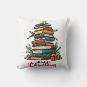 Teacher Gift   All Booked For Christmas Cushion