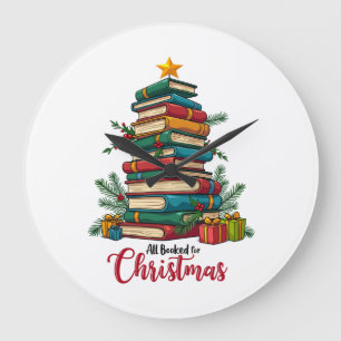 Teacher Gift   All Booked For Christmas Large Clock