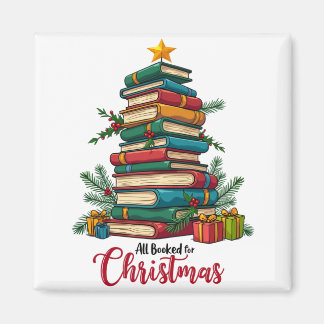 Teacher Gift | All Booked For Christmas Magnet