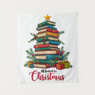 Teacher Gift   All Booked For Christmas Tapestry