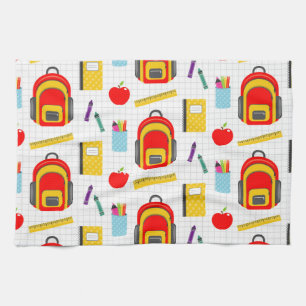 Teacher Gift   Apple Back To School Tea Towel