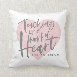 Teacher gift  cushion