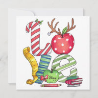 Teacher Gift | Love Pencil Apple