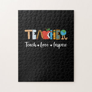 Teacher Gift Lovely Teacher Jigsaw Puzzle