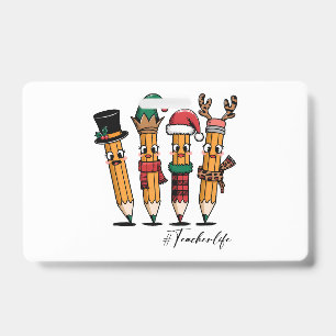 Teacher Gift   Pencil Teacher Life ID Badge