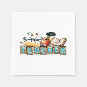 Teacher Gift Pencil Teacher Napkin