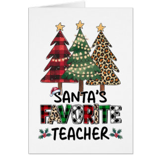 Teacher Gift | Santa's Favourite Teacher