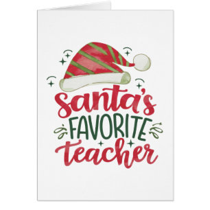 Teacher Gift   Santa's Favourite Teacher