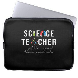 Teacher Gift Science Teacher Laptop Sleeve