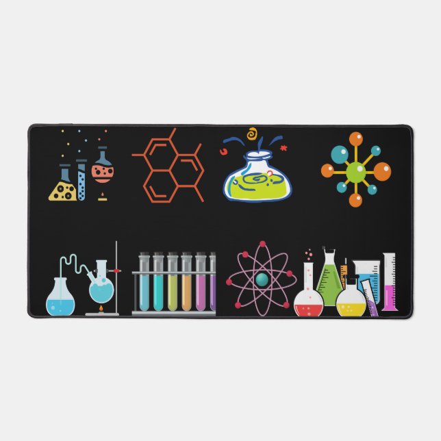 Teacher Gift  science teacher School  Desk Mat (Front)