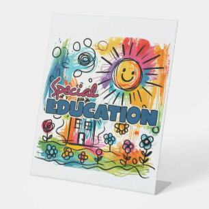 Teacher Gift   Special Education Pedestal Sign
