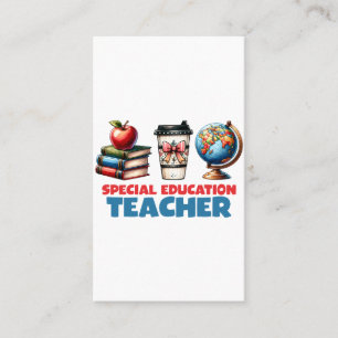 Teacher Gift   Special Education Teacher Calling Card