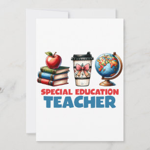 Teacher Gift   Special Education Teacher Card