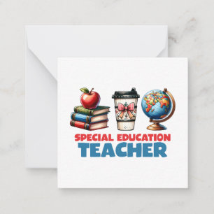 Teacher Gift   Special Education Teacher Card