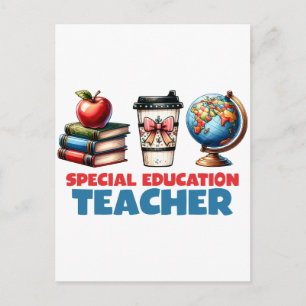 Teacher Gift Special Education Teacher Postcard