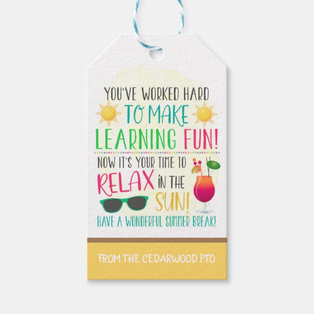 Teacher Gift Tag (Front)