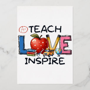 Teacher Gift   Teach Love Inspire