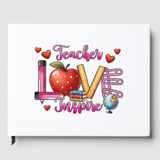 Teacher Gift | Teacher Love Inspire Guest Book
