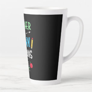 Teacher Gift Teacher Tiny Humans Latte Mug