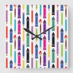 Teacher Gift   Teachers Inspire You Square Wall Clock