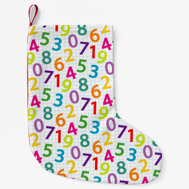 Teacher Gift | Teaching Is A Calling Too Small Christmas Stocking (Front)