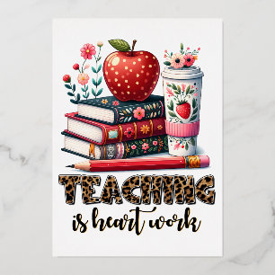 Teacher Gift Teaching Is Heart Work