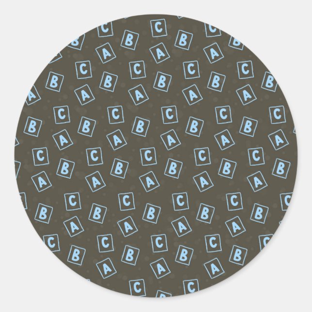 Teacher Gift | Teaching Is The One Profession Classic Round Sticker (Front)