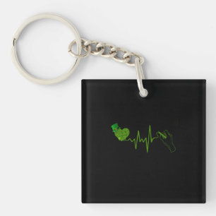 Teacher Gift The Teacher Writes Chalk Key Ring
