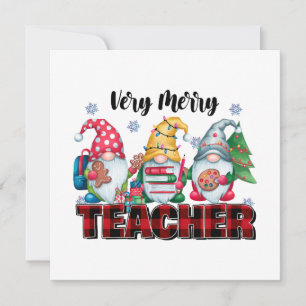Teacher Gift Very Merry Teacher