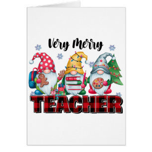 Teacher Gift Very Merry Teacher