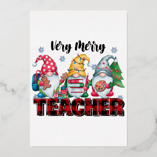 Teacher Gift Very Merry Teacher