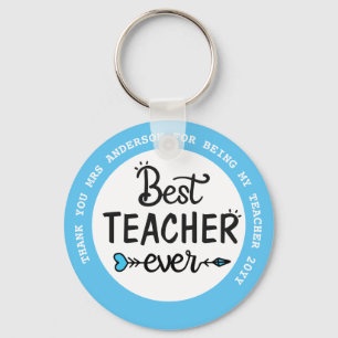 Teacher Gifts Classroom School Quotes from Kids Key Ring