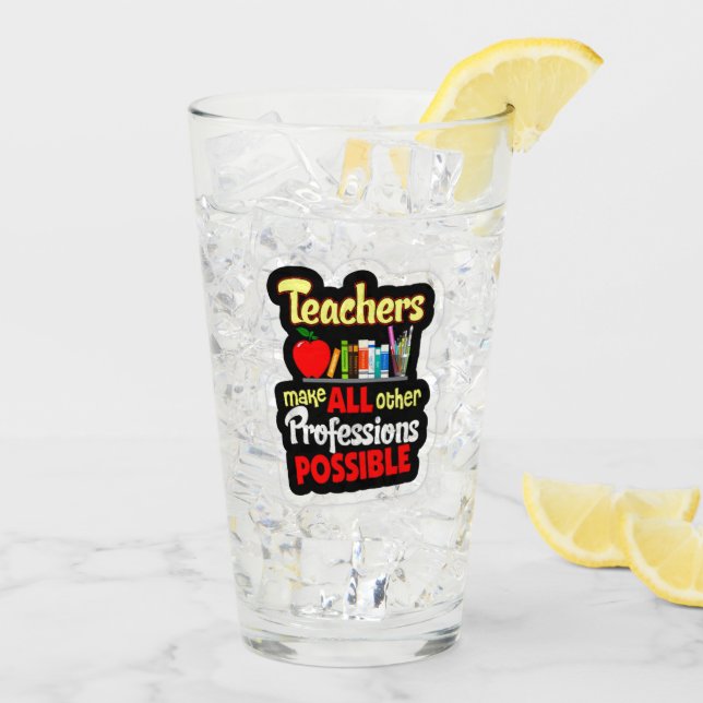 Teacher Glass (Back Ice)