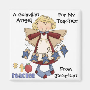 TEACHER Guardian Angel by SRF Magnet