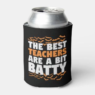 Teacher Halloween Can Cooler