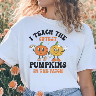 Teacher Halloween Cutest Pumpkins T-Shirt