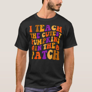 Teacher Halloween Pre K Teacher Kindergarten Cutes T-Shirt